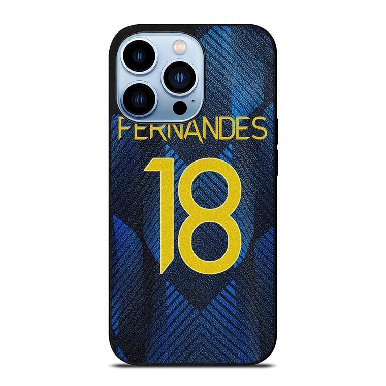 BRUNO FERNANDES MANCHESTER UNITED JERSEY iPhone 13 Pro Max Case Cover