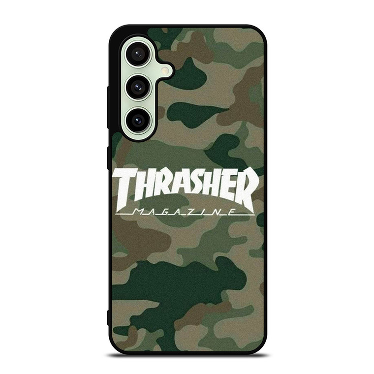 THRASHER SKATEBOARD CAMO Samsung Galaxy S24 FE Case Cover