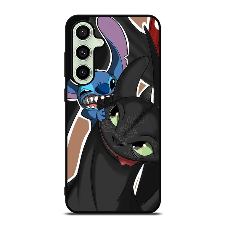 TOOTHLESS AND STITCH PLAY Samsung Galaxy S24 FE Case Cover