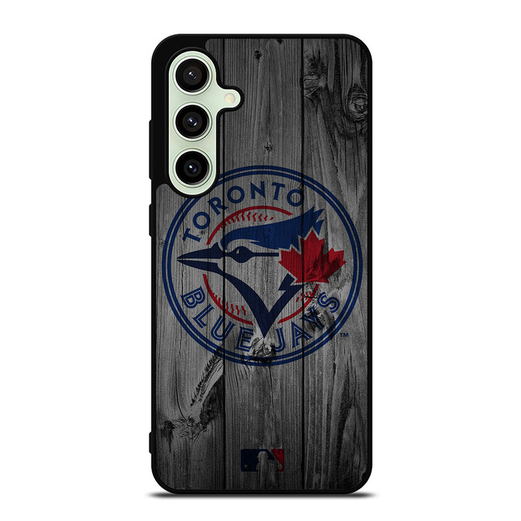 TORONTO BLUE JAYS BASEBALL MLB WOOD LOGO Samsung Galaxy S24 FE Case Cover