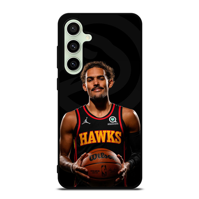 TRAE YOUNG ATLANTA HAWKS 4 Samsung Galaxy S24 FE Case Cover