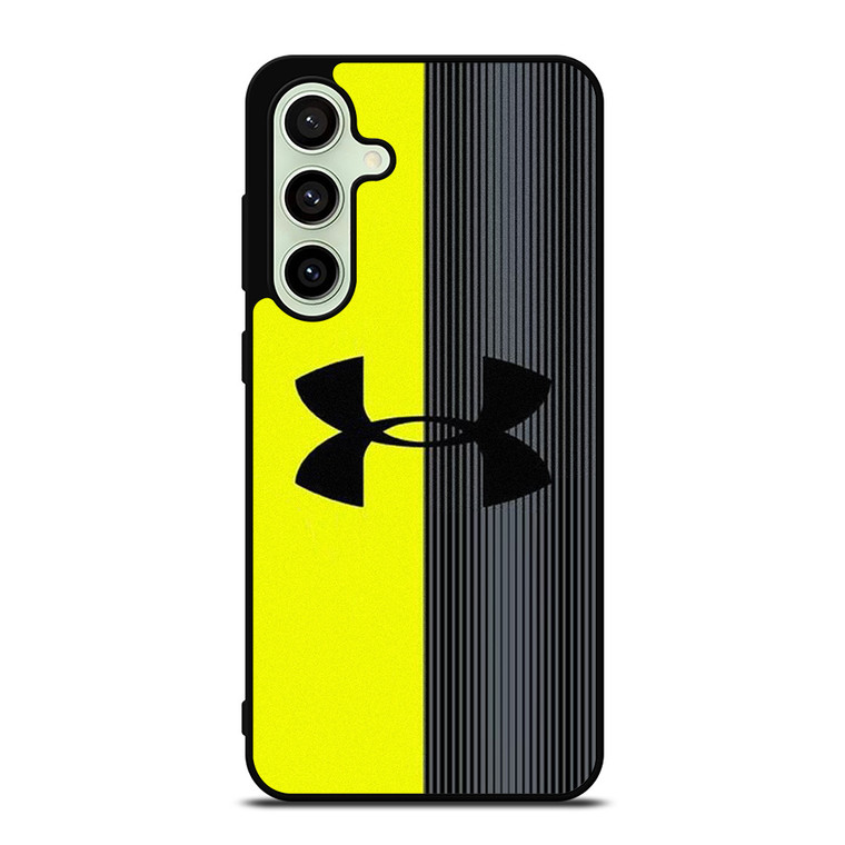 UNDER ARMOUR YELLOW STRIPE Samsung Galaxy S24 FE Case Cover