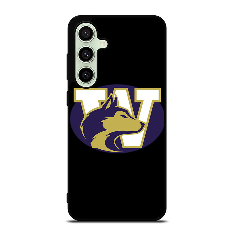 WASHINGTON HUSKIES FOOTBALL SYMBOL Samsung Galaxy S24 FE Case Cover WASHINGTON HUSKIES FOOTBALL SYMBOL Samsung Galaxy S24 FE Case Cover