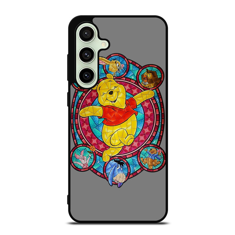 WINNIE THE POOH AND FRIENDS DISNEY MOZAIC ART Samsung Galaxy S24 FE Case Cover WINNIE THE POOH AND FRIENDS DISNEY MOZAIC ART Samsung Galaxy S24 FE Case Cover