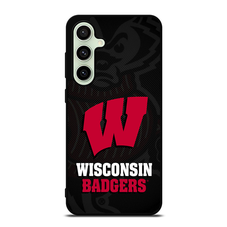 WISCONSIN BADGERS UNIVERSITY FOOTBALL Samsung Galaxy S24 FE Case Cover