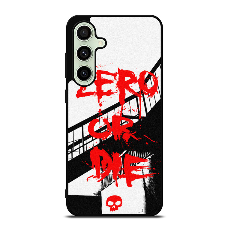 ZERO SKATEBOARDS SLOGAN Samsung Galaxy S24 FE Case Cover ZERO SKATEBOARDS SLOGAN Samsung Galaxy S24 FE Case Cover