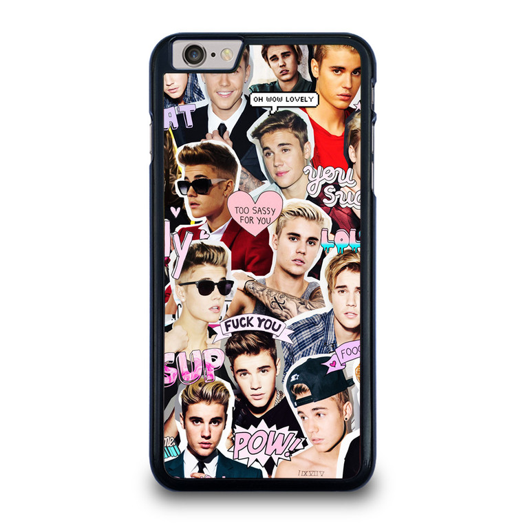 JUSTIN BIEBER COLLAGE iPhone 6 / 6S Plus Case Cover