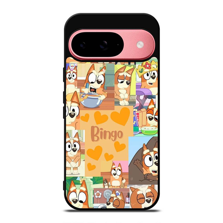 BLUEY BINGO CARTOON SERIES Google Pixel 9 Case Cover BLUEY BINGO CARTOON SERIES Google Pixel 9 Case Cover