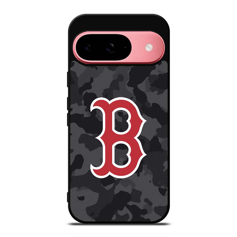 BOSTON RED SOX BASEBALL BLACK CAMO Google Pixel 9 Case Cover