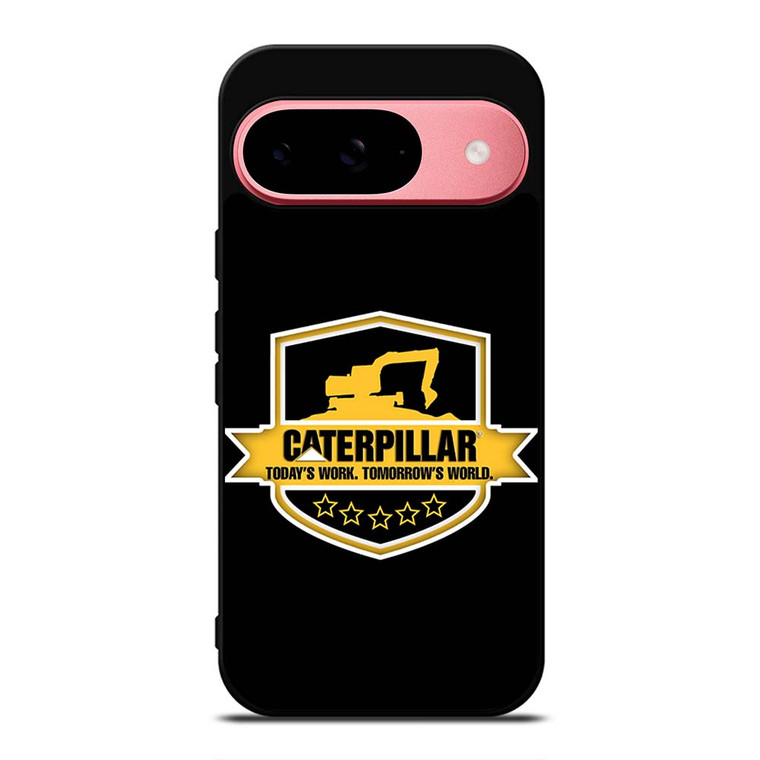 CATERPILLAR TRACTOR LOGO CAT ICON TODAY'S WORK Google Pixel 9 Case Cover