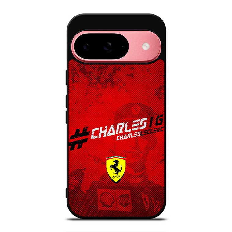CHARLES LECLERC FERRARI FORMULA ONE F1 RACING 5 Google Pixel 9 Case Cover