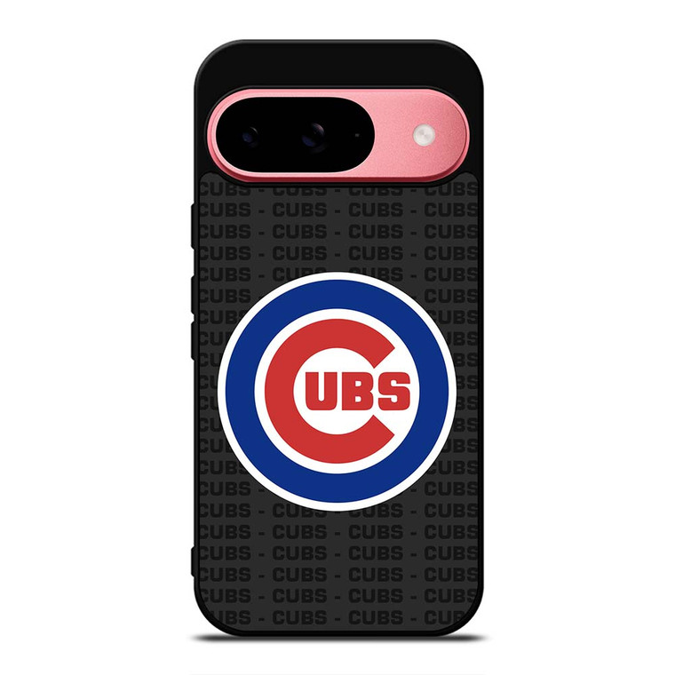CHICAGO CUBS BASEBALL BLACK Google Pixel 9 Case Cover