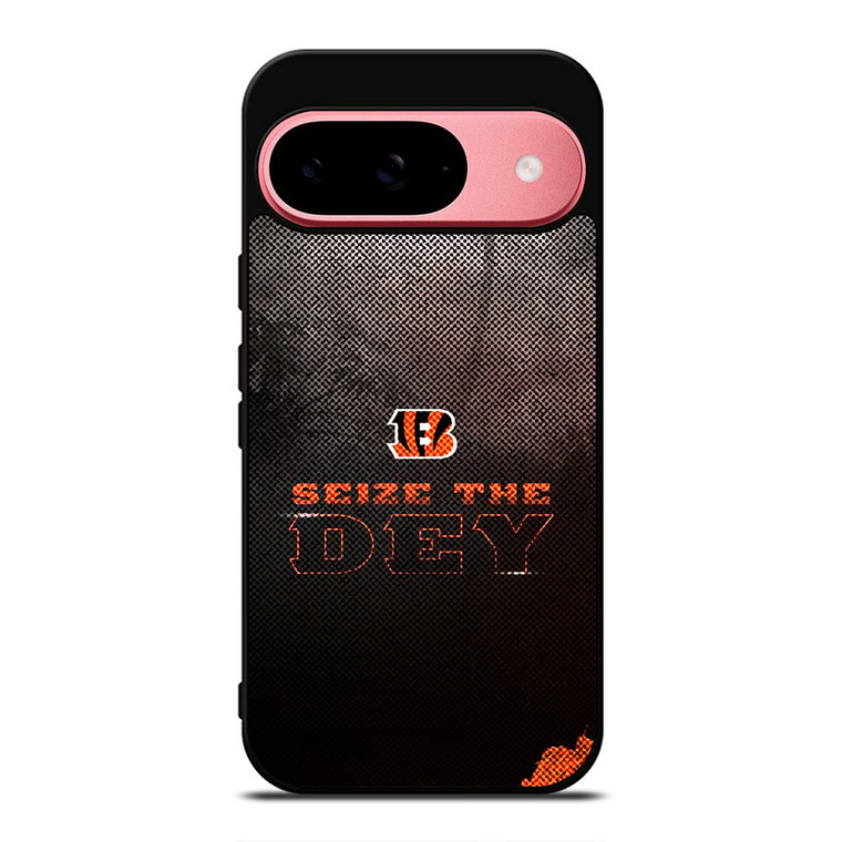 CINCINNATI BENGALS NFL FOOTBALL SEIZE THE DEY Google Pixel 9 Case Cover