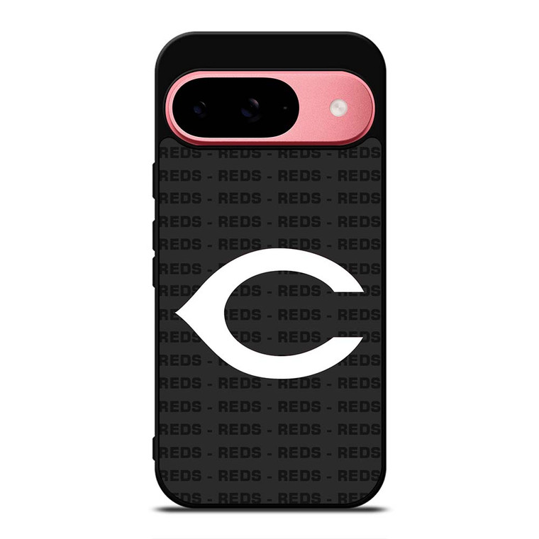 CINCINNATI REDS BASEBALL BLACK Google Pixel 9 Case Cover