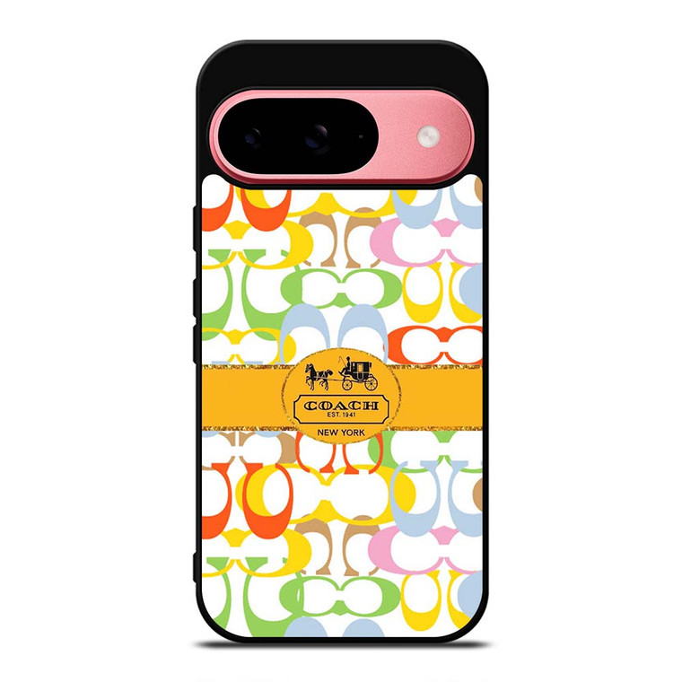 COACH NEW YORK LOGO LUXURY FASHION Google Pixel 9 Case Cover