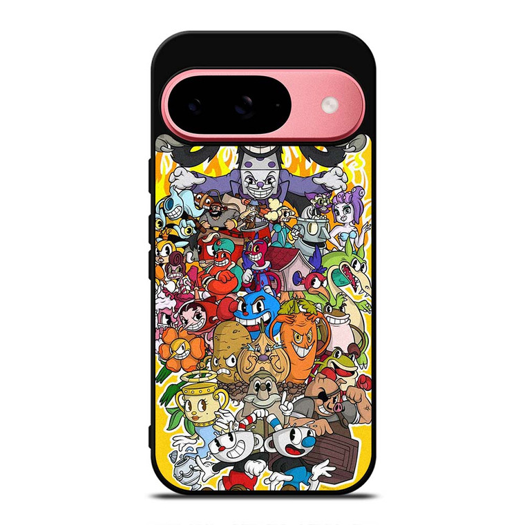 CUPHEAD SHOW ALL CAST Google Pixel 9 Case Cover