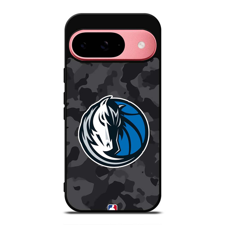 DALLAS MAVERICKS BLACK CAMO Google Pixel 9 Case Cover