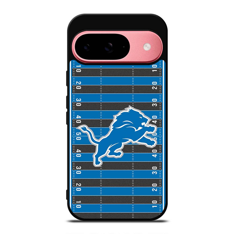 DETROIT LIONS FOOTBALL FIELD Google Pixel 9 Case Cover