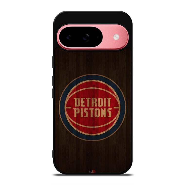 DETROIT PISTONS BASKETBALL COURT NBA Google Pixel 9 Case Cover