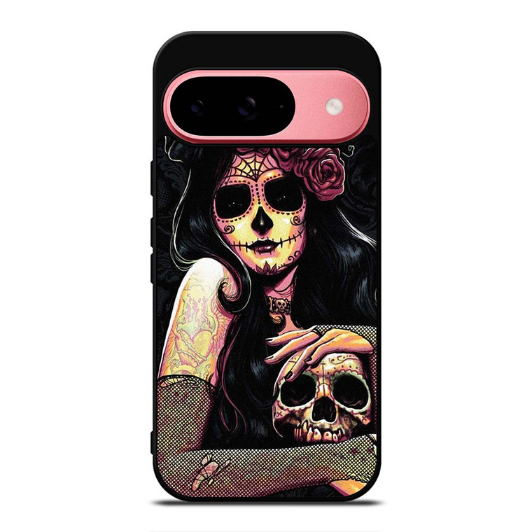 DIA DE LOS MUERTOS ART Google Pixel 9 Case Cover