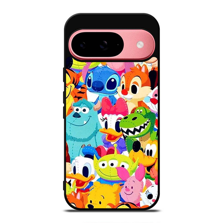 DISNEY CARTOON ALL CHARACTER  Google Pixel 9 Case Cover