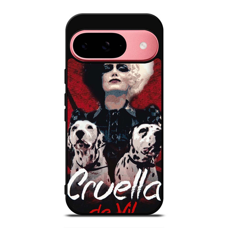 DISNEY CRUELLA DE VIL DALMATIAN Google Pixel 9 Case Cover