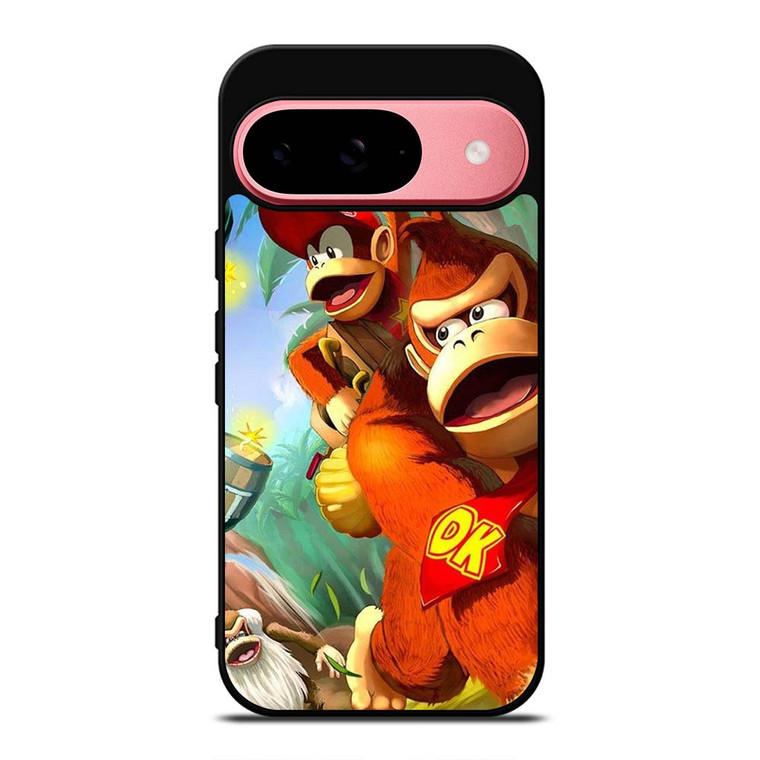 DONKEY KONG NINTENDO GAMES 4 Google Pixel 9 Case Cover