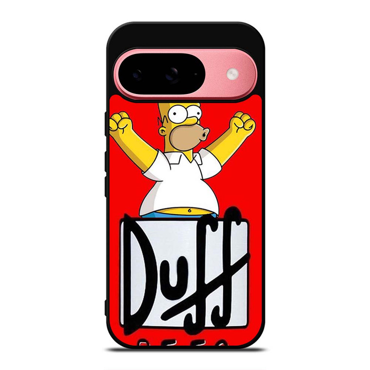 DUFF BEER THE SIMPSONS CARTOON 4 Google Pixel 9 Case Cover