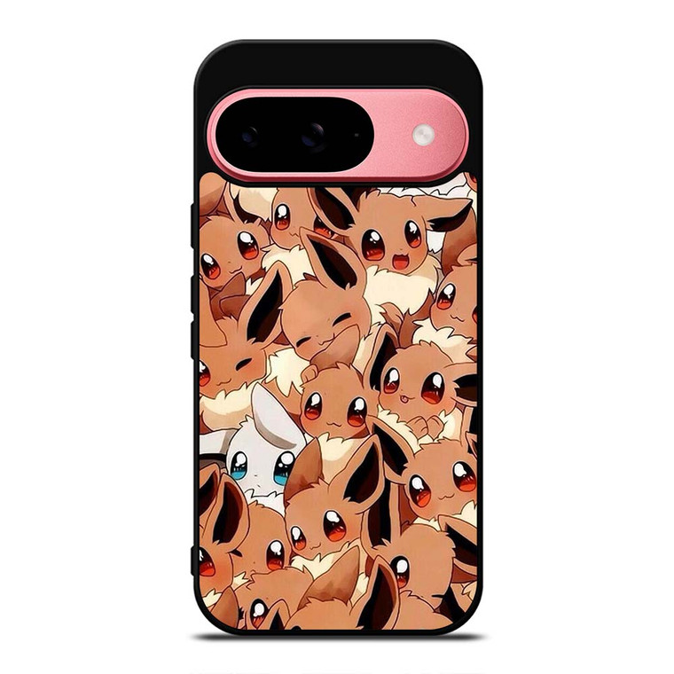 EEVEE POKEMON POCKET MONSTERS COLLAGE Google Pixel 9 Case Cover
