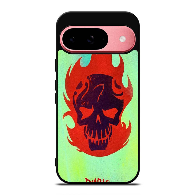 EL DIABLO SUICIDE SQUAD ICON Google Pixel 9 Case Cover