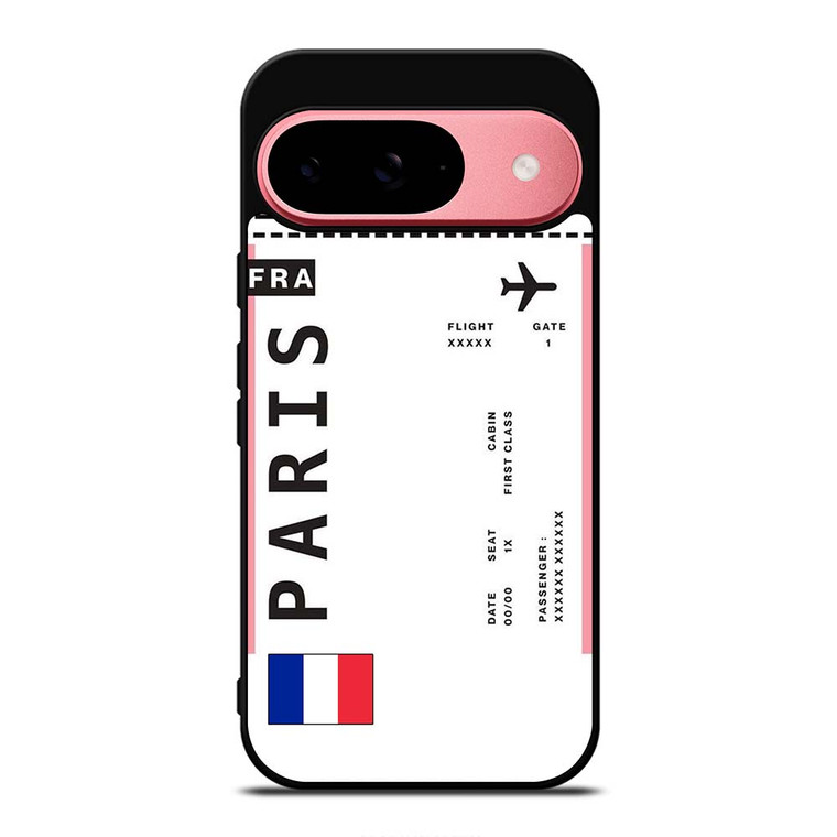 FLIGHT TICKETS FRANCE PARIS Google Pixel 9 Case Cover