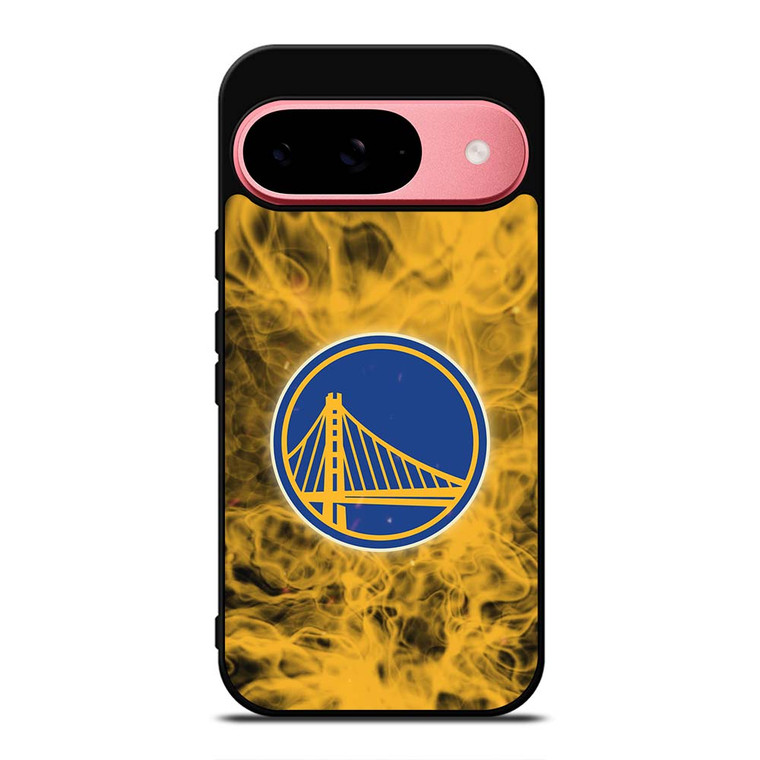 GOLDEN STATE WARRIORS BASKETBALL NBA FIRE Google Pixel 9 Case Cover