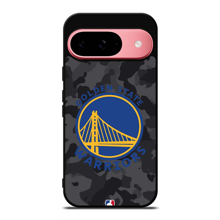 GOLDEN STATE WARRIORS BLACK CAMO Google Pixel 9 Case Cover