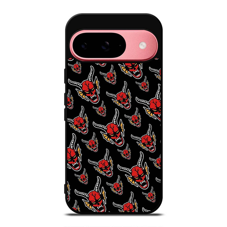 HELLFIRE CLUB STRANGER THINGS PATTERN 2 Google Pixel 9 Case Cover