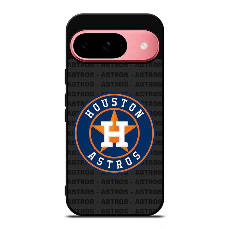 HOUSTON ASTROS BASEBALL BLACK Google Pixel 9 Case Cover