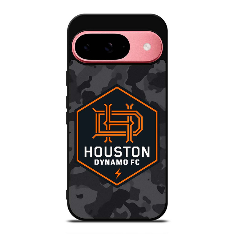 HOUSTON DYNAMO FC MLS BLACK CAMO Google Pixel 9 Case Cover