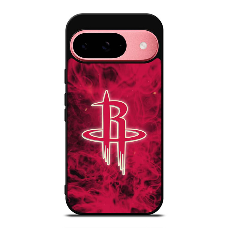 HOUSTON ROCKET BASKETBALL NBA FIRE Google Pixel 9 Case Cover