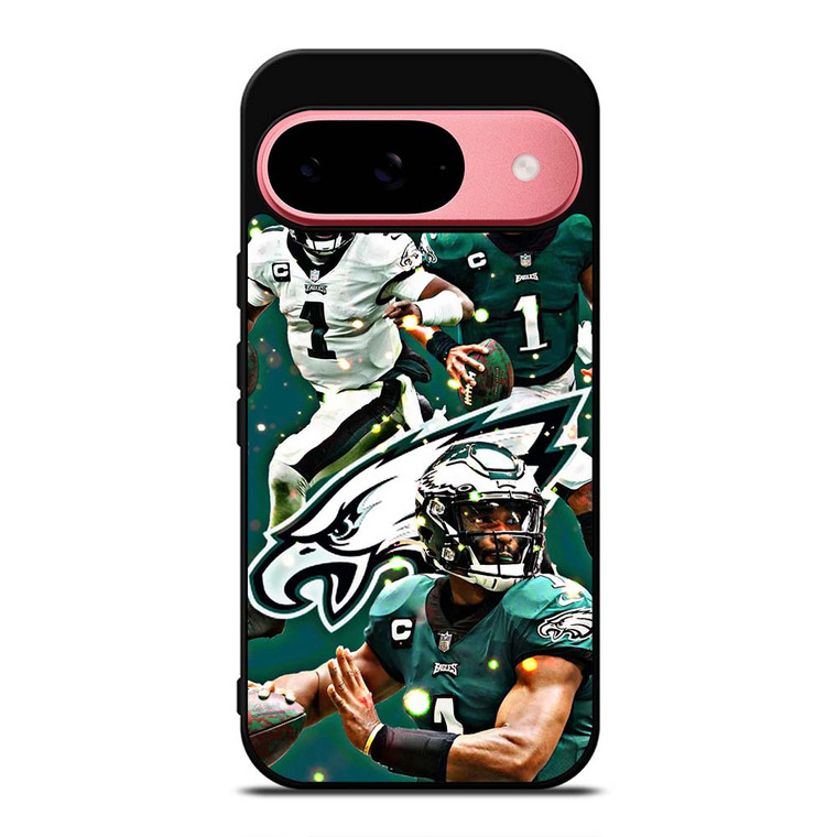 JALEN HURTS PHILADELPHIA EAGLES FOOTBALL Google Pixel 9 Case Cover