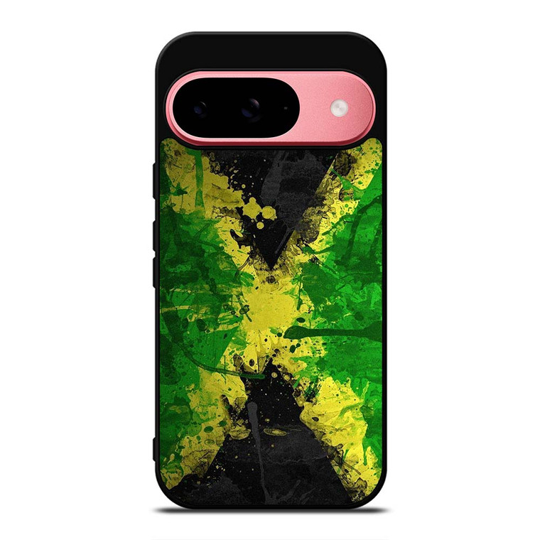 JAMAICAN FLAG SPLASH Google Pixel 9 Case Cover