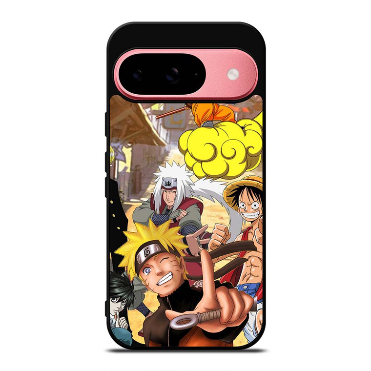 JAPANESE ANIME CROSSOVER Google Pixel 9 Case Cover