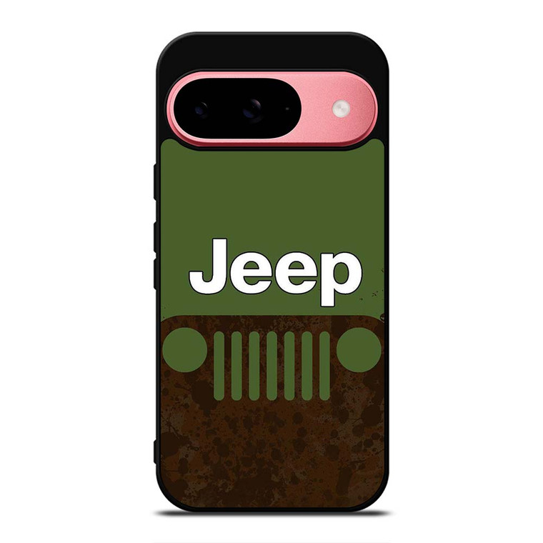 JEEP GREEN RUSTY LOGO Google Pixel 9 Case Cover