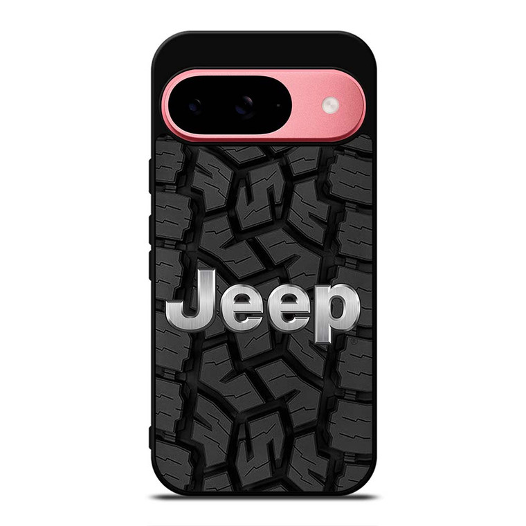 JEEP LOGO OFF ROAD TIRE Google Pixel 9 Case Cover