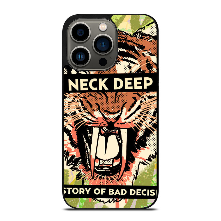 NECK DEEP A HISTORY OF A BAD DECISIONS iPhone 13 Pro Case Cover