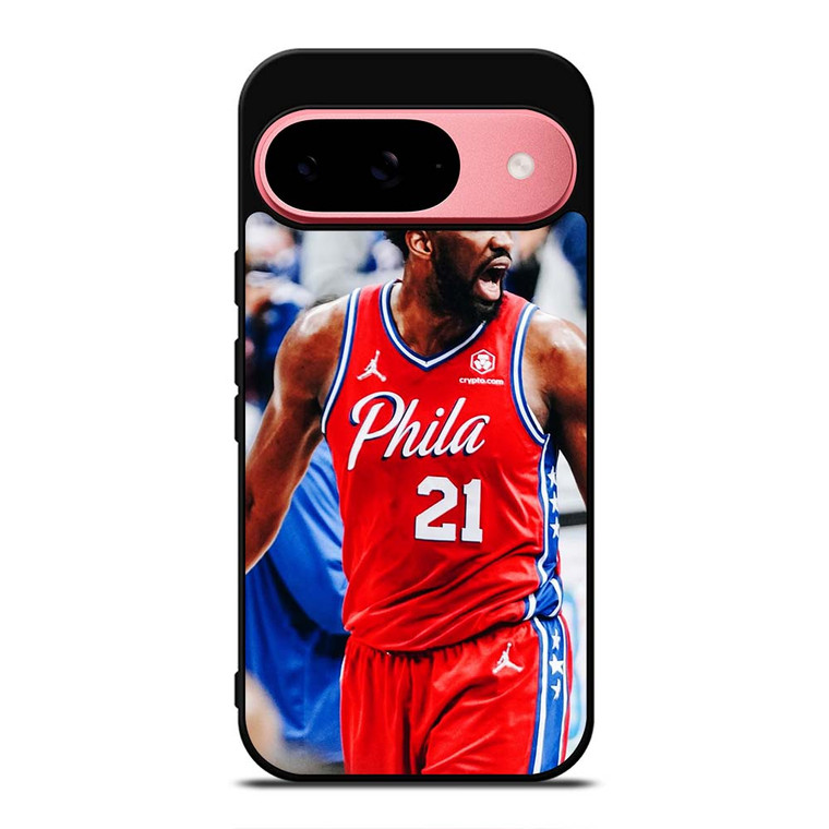 JOEL EMBIID PHILADELPHIA SIXERS 3 Google Pixel 9 Case Cover