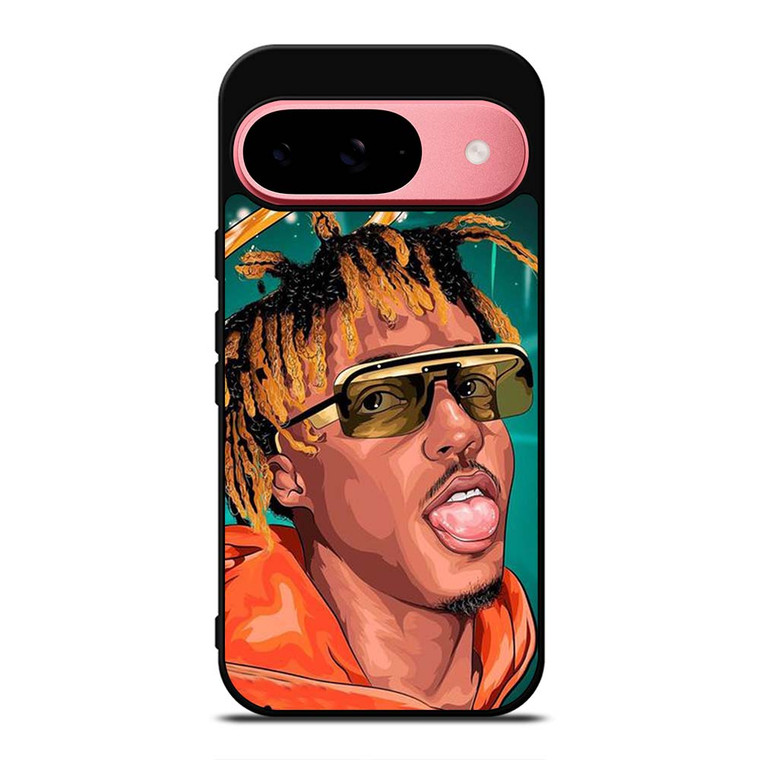 JUICE WRLD RAPPER FACE ART Google Pixel 9 Case Cover