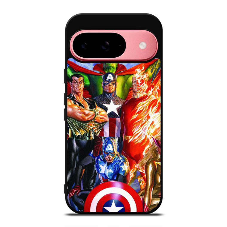 JUSTICE LEAGUE ALEX ROSS Google Pixel 9 Case Cover