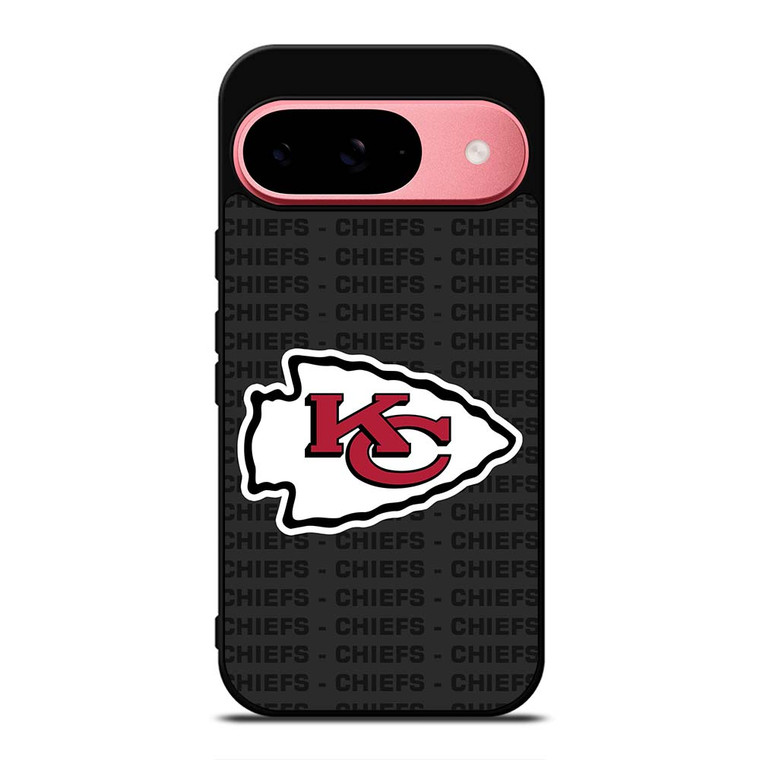 KANSAS CITY CHIEFS FOOTBALL TEXT Google Pixel 9 Case Cover