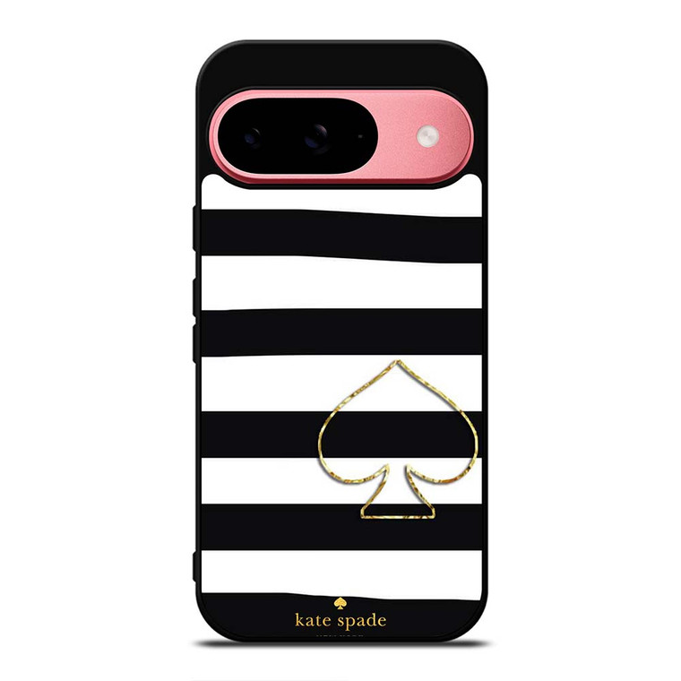 KATE SPADE NEW YORK BLACK STRIPES Google Pixel 9 Case Cover