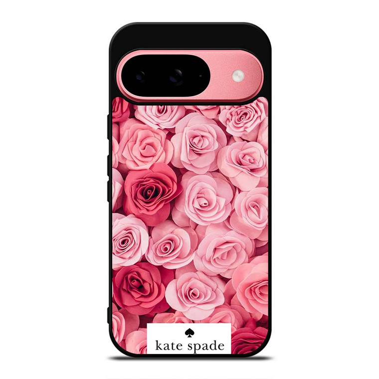 KATE SPADE NEW YORK ROSE PINK RED Google Pixel 9 Case Cover