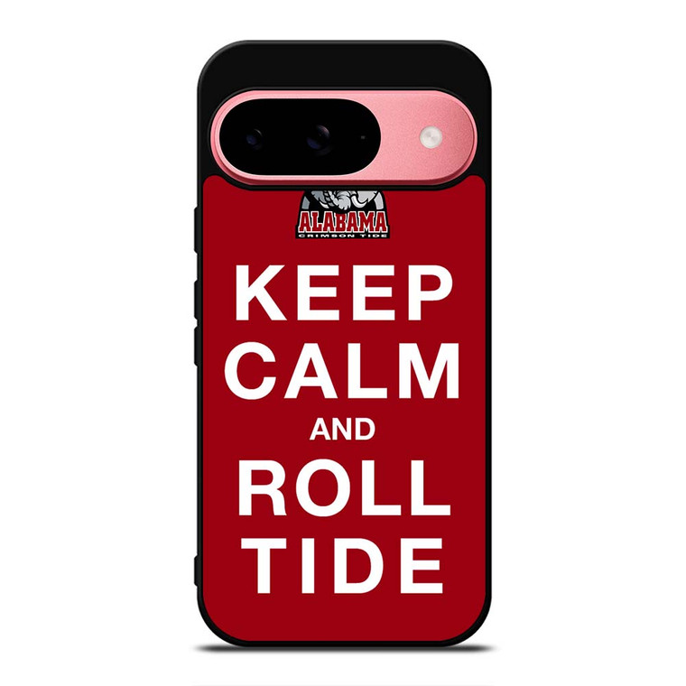 KEEP CALM ALABAMA CRIMSON ROLL TIDE Google Pixel 9 Case Cover